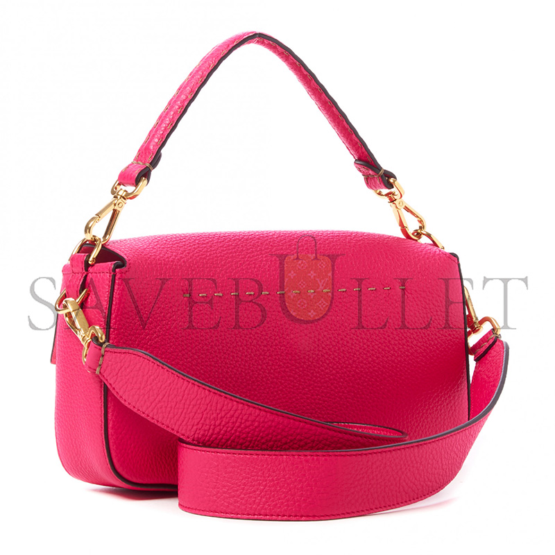 F**di cuoio romano selleria baguette fuxia (32*18*6cm)